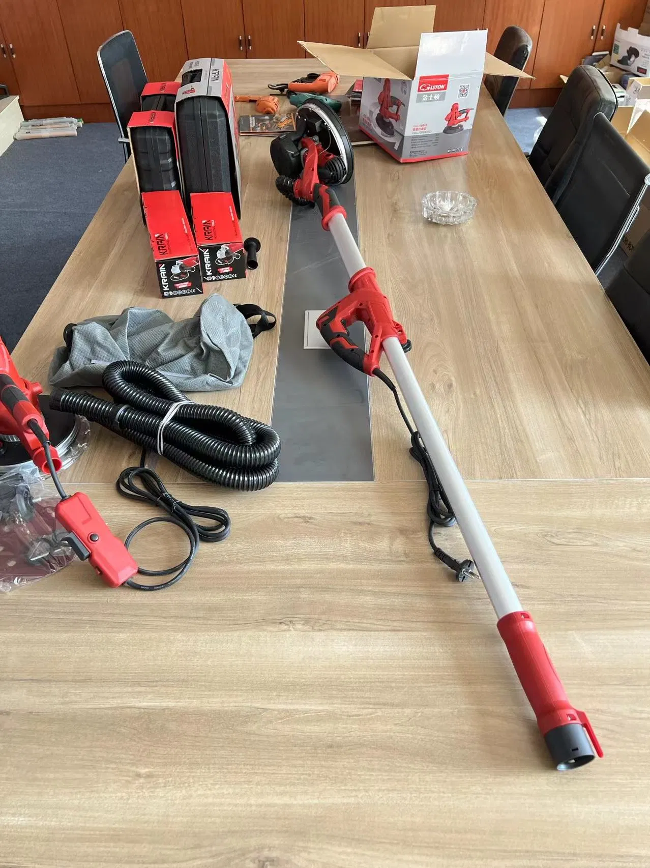 1200W Electric Drywall Sander with LED Light Tool Drywall