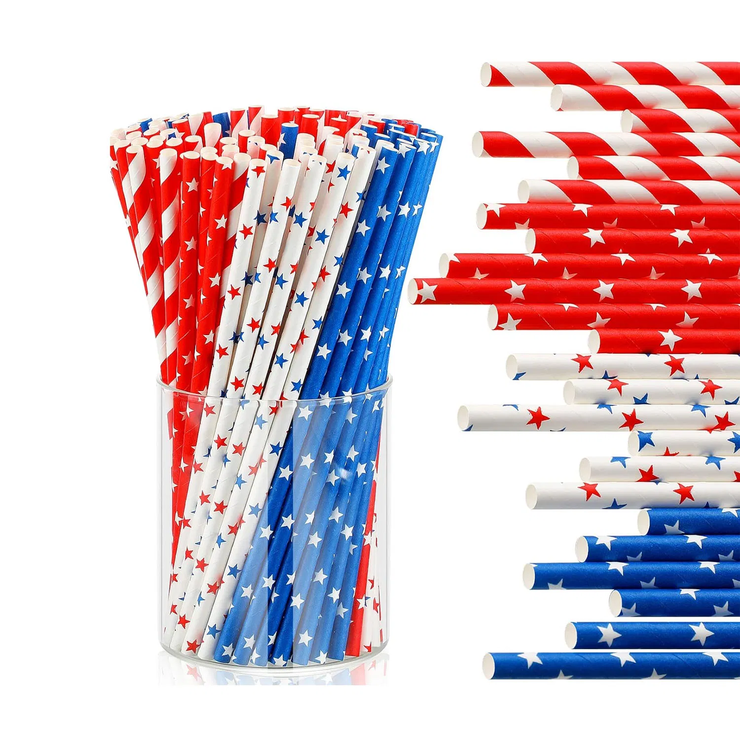 OEM ODM Eco-Friendly Beverage Natural Paper Straw Disposable Straw for Drinks