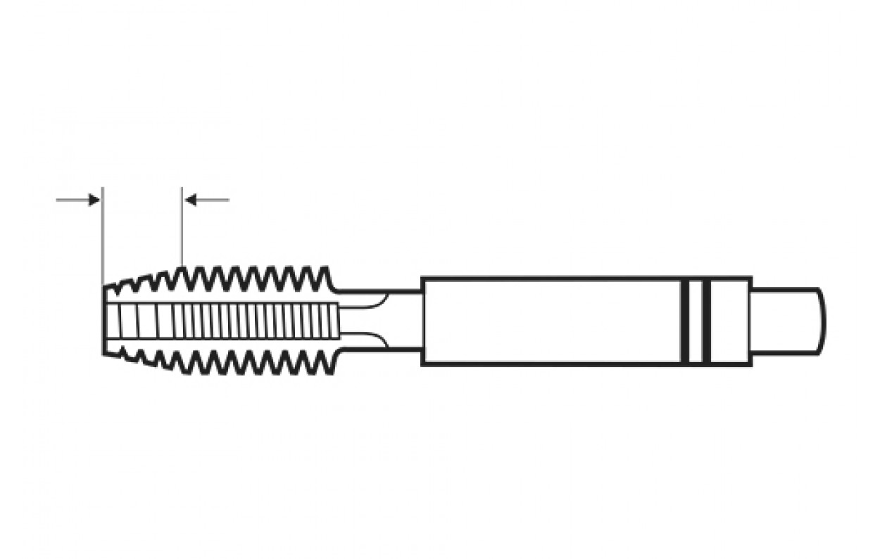 HSS Hand Tap Set DIN352 M33*3.5 for Metric ISO Thread