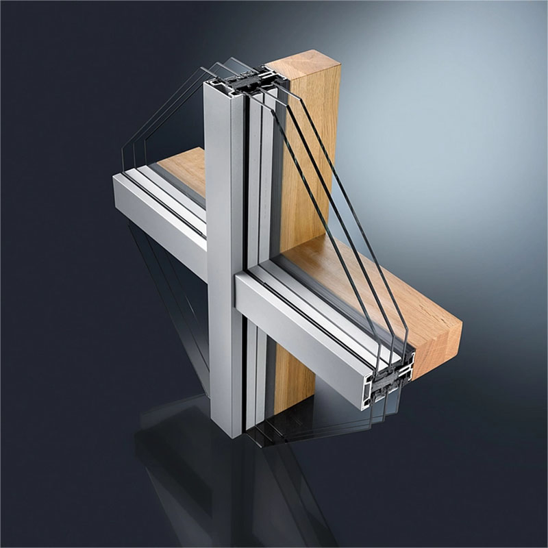 Premium American Triple Glazed Aluminum Curtain Wall System