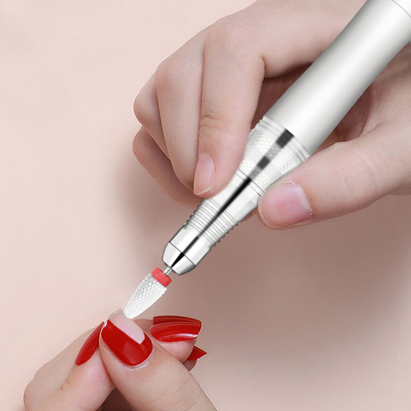 35000 Rpm Professional Nail Polishing Machine Portable Electric Nail Drill with Brushless Handle for Nail Polish Gel Jewelry