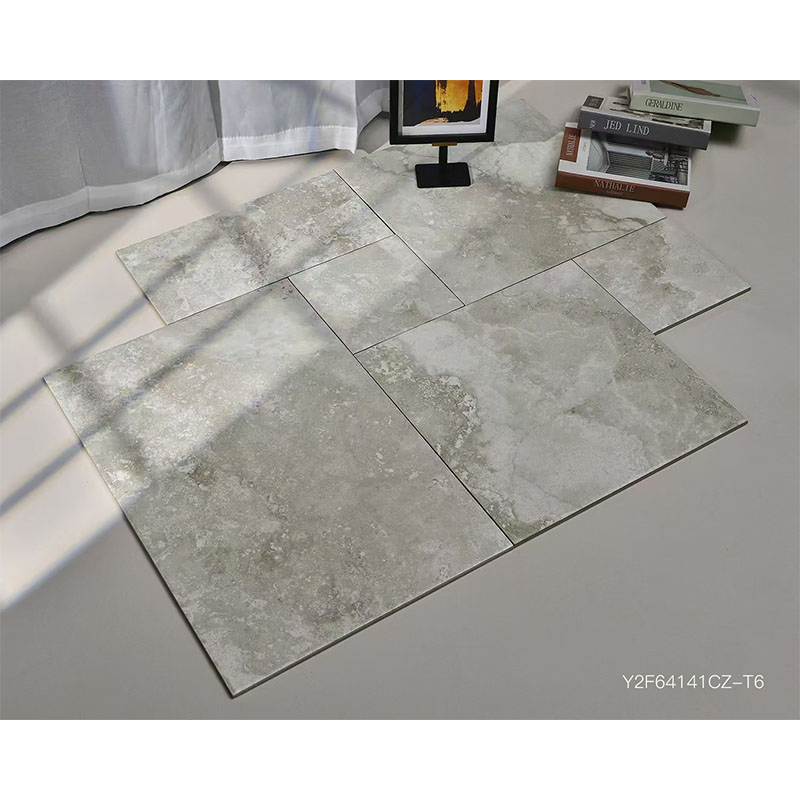 Mixed Matt Surface Rustic Porcelain Ceramic Flooring Background Exterior Wall Tile