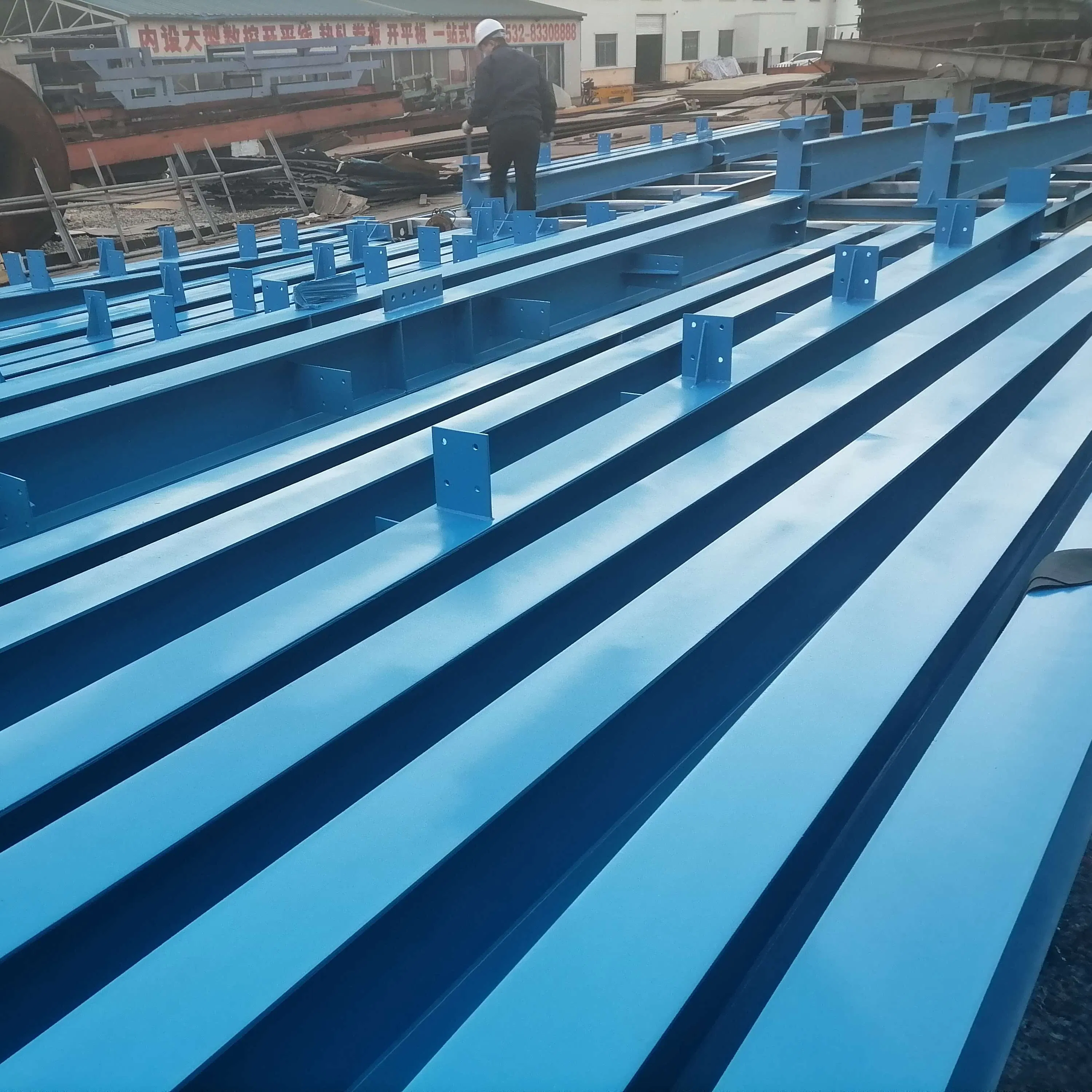 Pre-Engineer Steel Structure Cosmetic Packaging Workshop