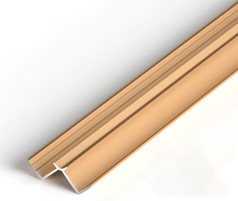 Mirror U Shape Edge Protection Porcelain Tile Profile Ceramic Tile Trim Metal Tile Profile