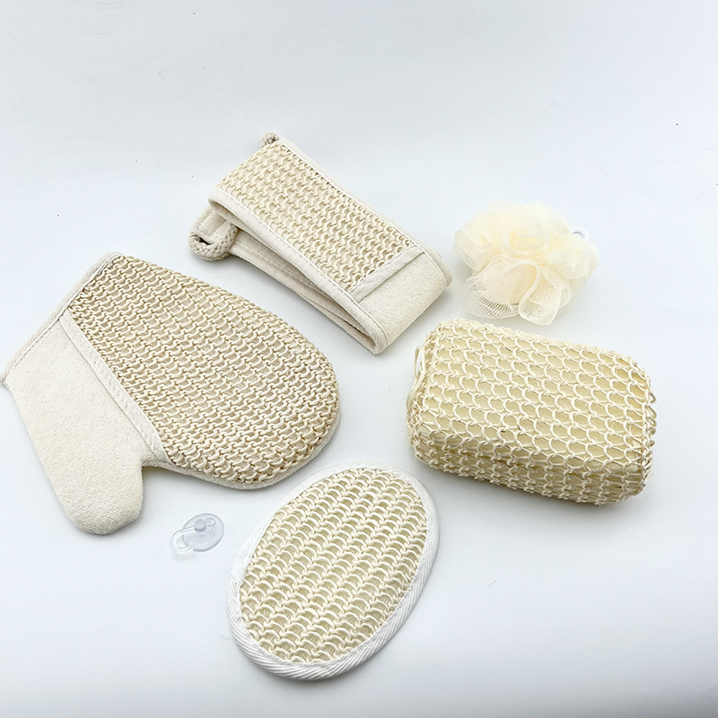 Shower SPA Bath Loofah Scrub Gloves Beauty Body Exfoliating Deep Scrubber for Removing Dead