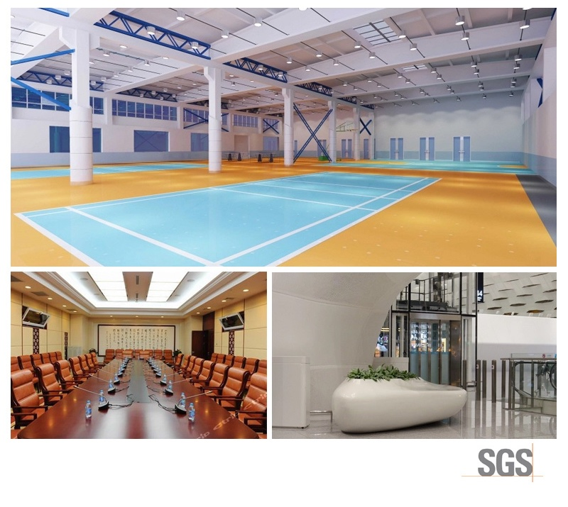 Flame Retartant Polyester Fiber Decorative Acoustic Panel for Stadium/Meeting Room