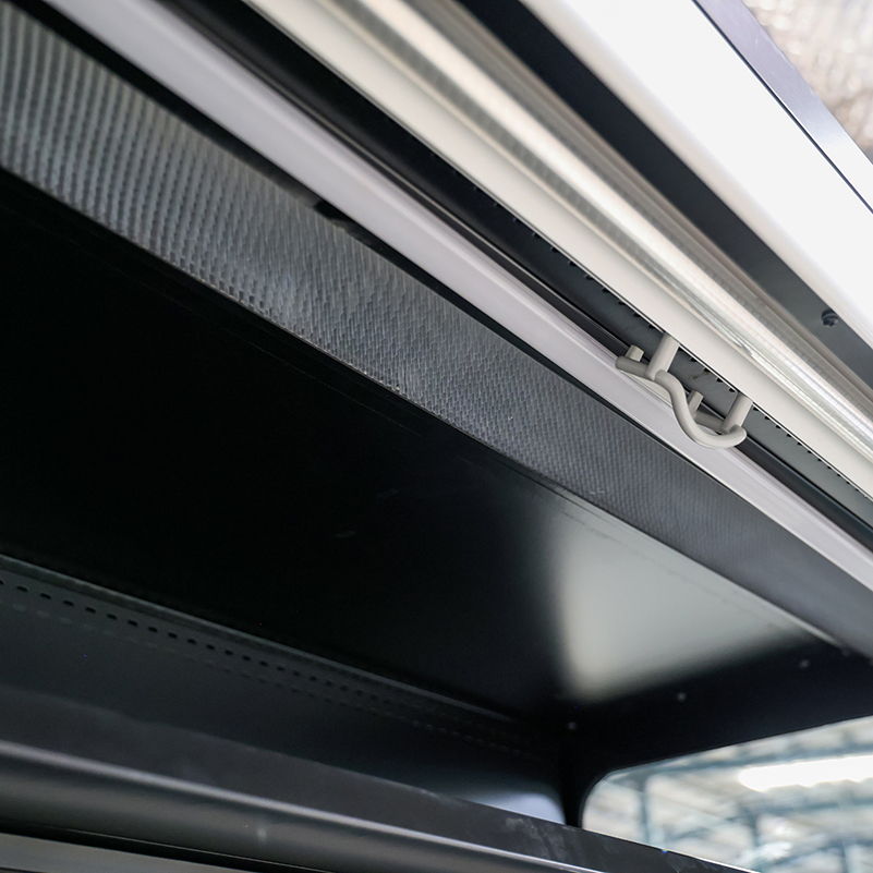 Commercial Double Air Curtain Plug-in Fruits & Vegetables Air Cooler Open Display Fridge