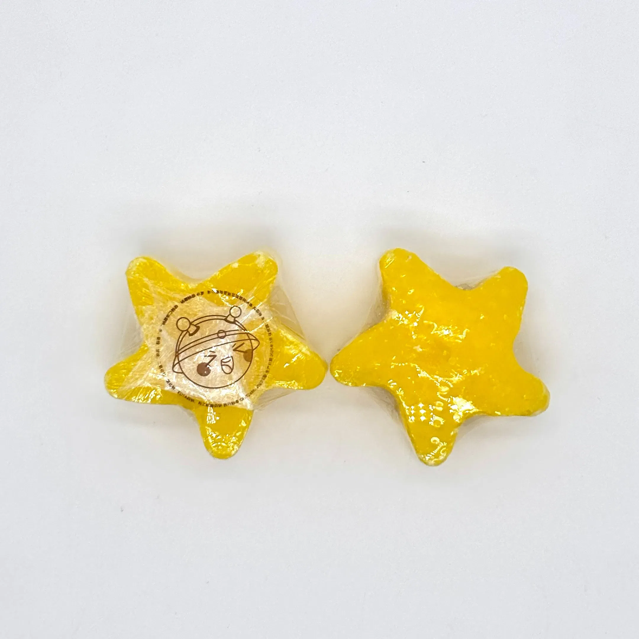 18g Yellow Starfish-Shaped Soap Chamomile Fragrance with Plastic Wrap Packaging 03