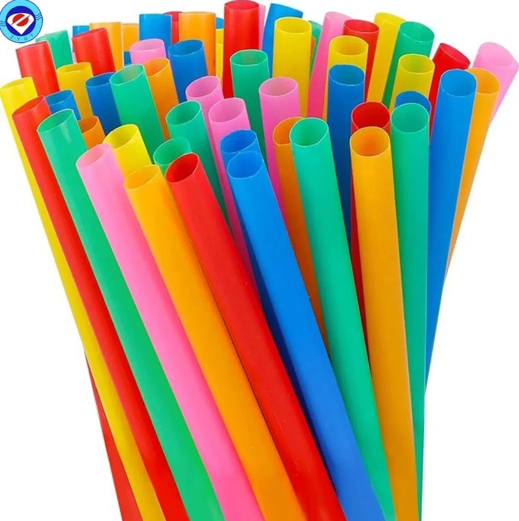 Top Sale Biodegradable Plastic PLA Drinking Straws Colorful Straight Straws Eco Friendly