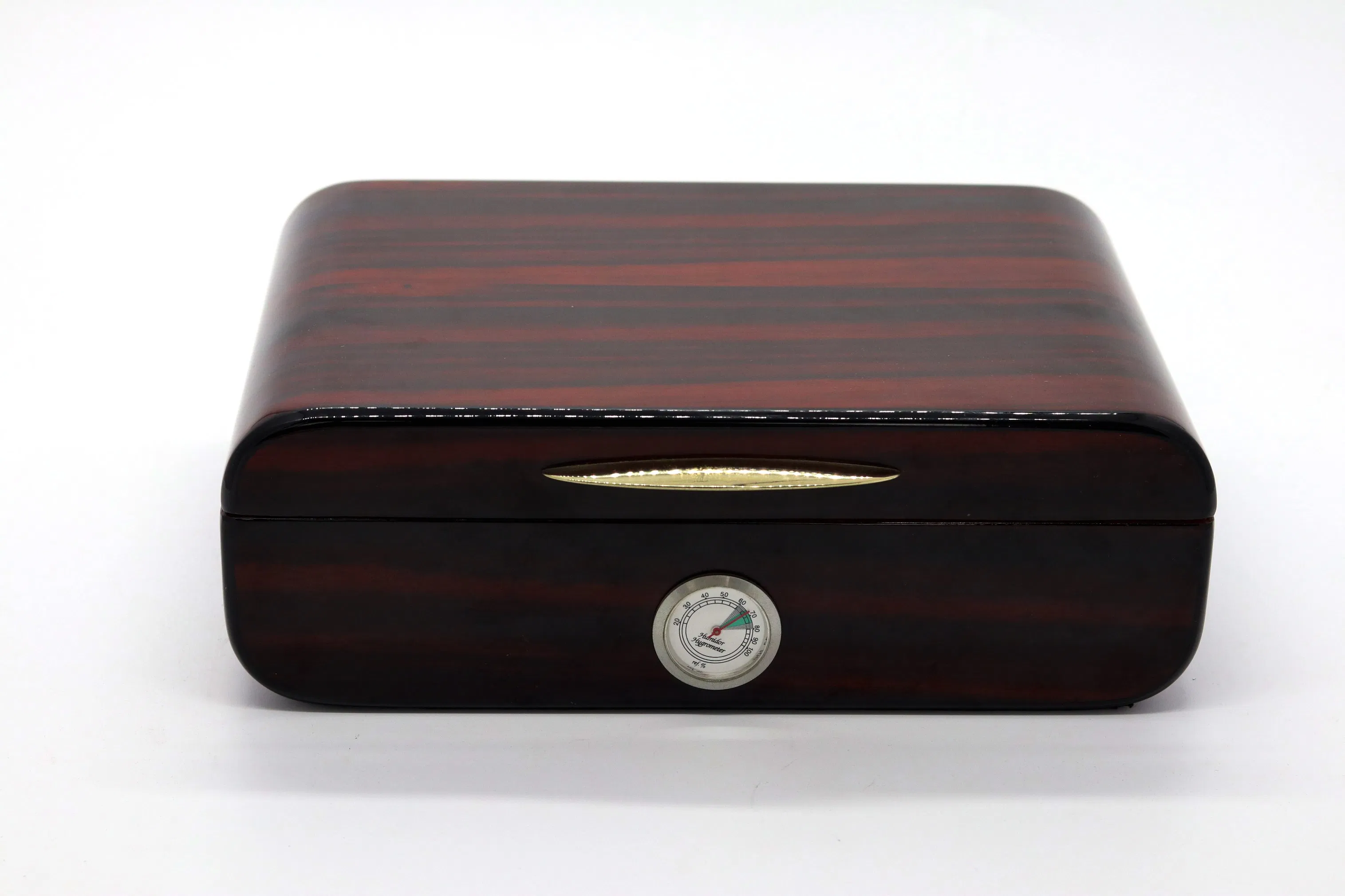 Handmade Cedar Wood Cigar Humidor with Top Digital Hygrometer / Humidifier