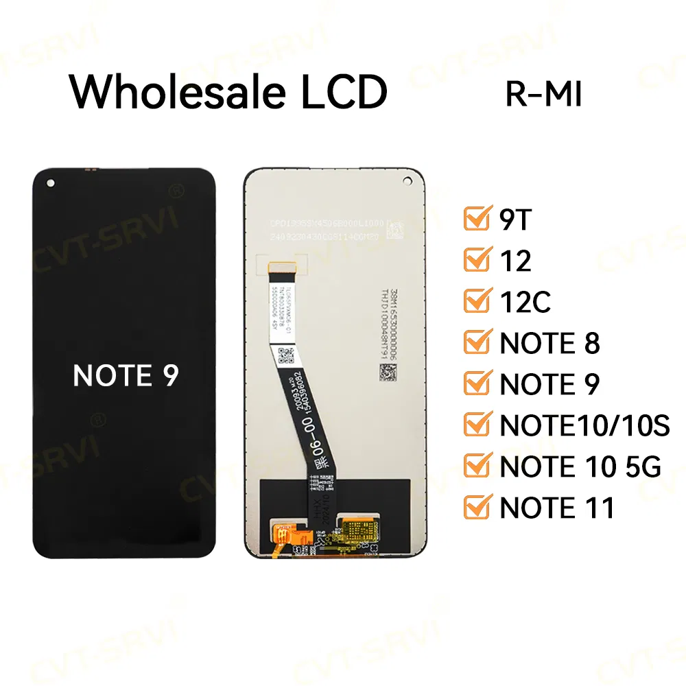 AAA High Quality Cheap Price LCD Screen for Red-Mi Note8/9/10/10s/10 5g/11