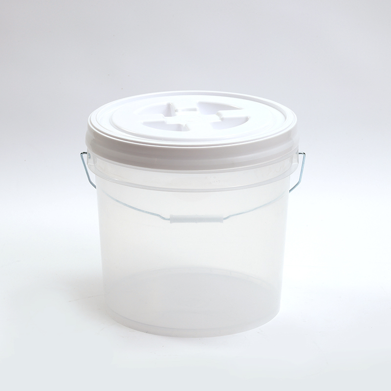 Clear 3 Gallon 5 Gallon Plastic Car Wash Detail Bucket with Lid
