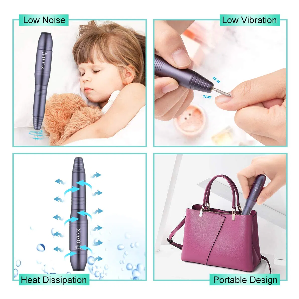 New Arrivals Low Noise Low Vibration Nail File Drill Professional Nail Drill Polisher
