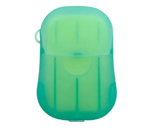 Private Label Disposable Soap Tablets Hand Toiletry Portable Paper Soap Flakes