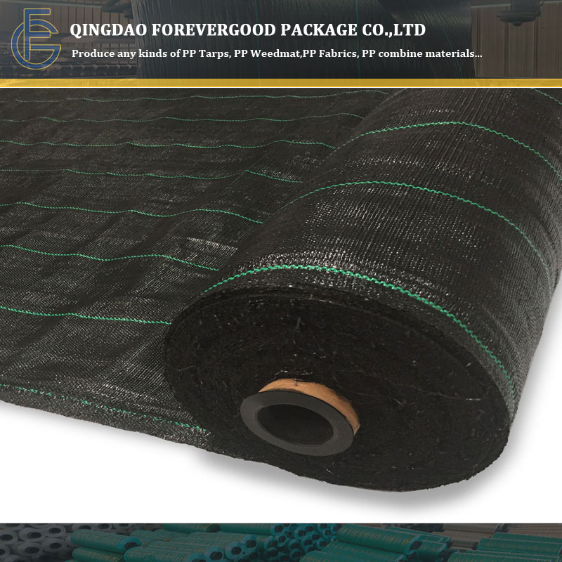 PP Woven UV Agro Textile Horticultural Orchard Garden Landscaping Green Fabric Weedmat