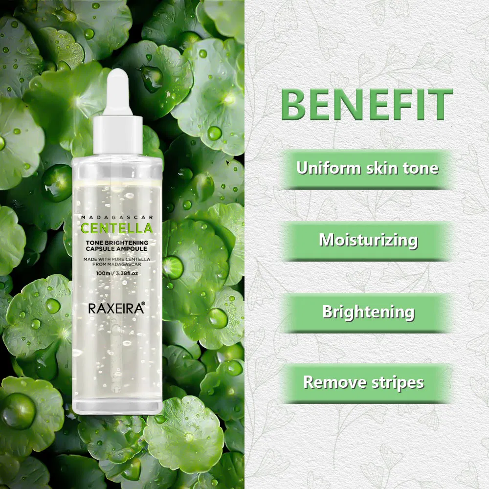 OEM Natural Centella Asiatica Ampoule Soothing & Nourishing Facial Serum
