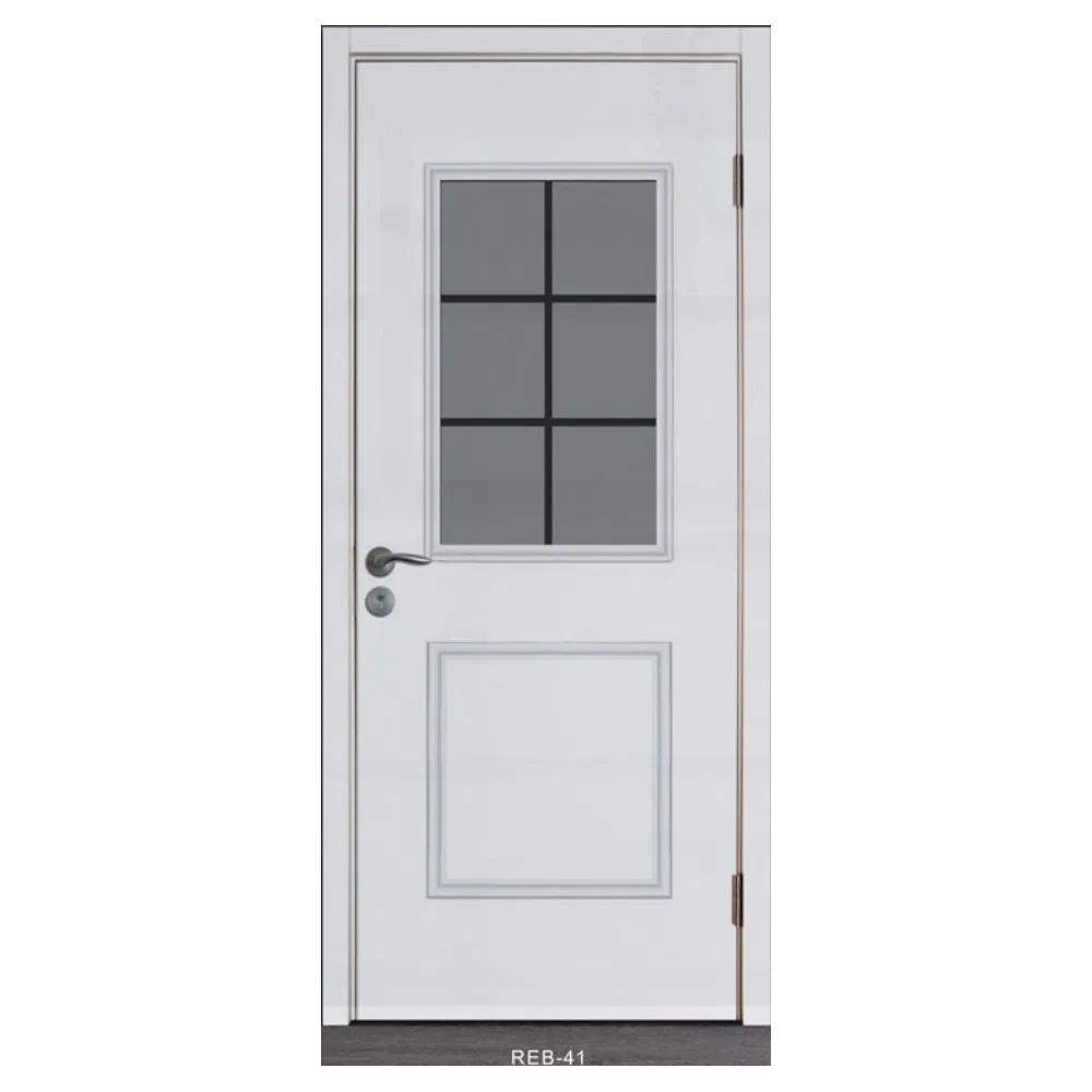 Waterproof Mildew Proof Soundproof WPC Glass Door for Bathroom