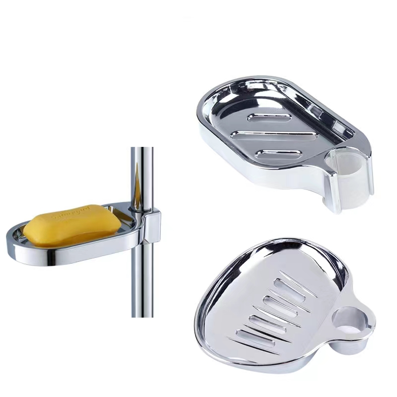 Premium Chrome Shower Head with Integrated Soap Dispenser for Easy Use