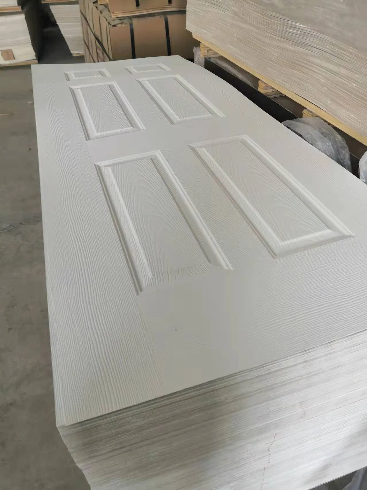 Four Panels White Primer HDF Door Skins 3X860X2150mm
