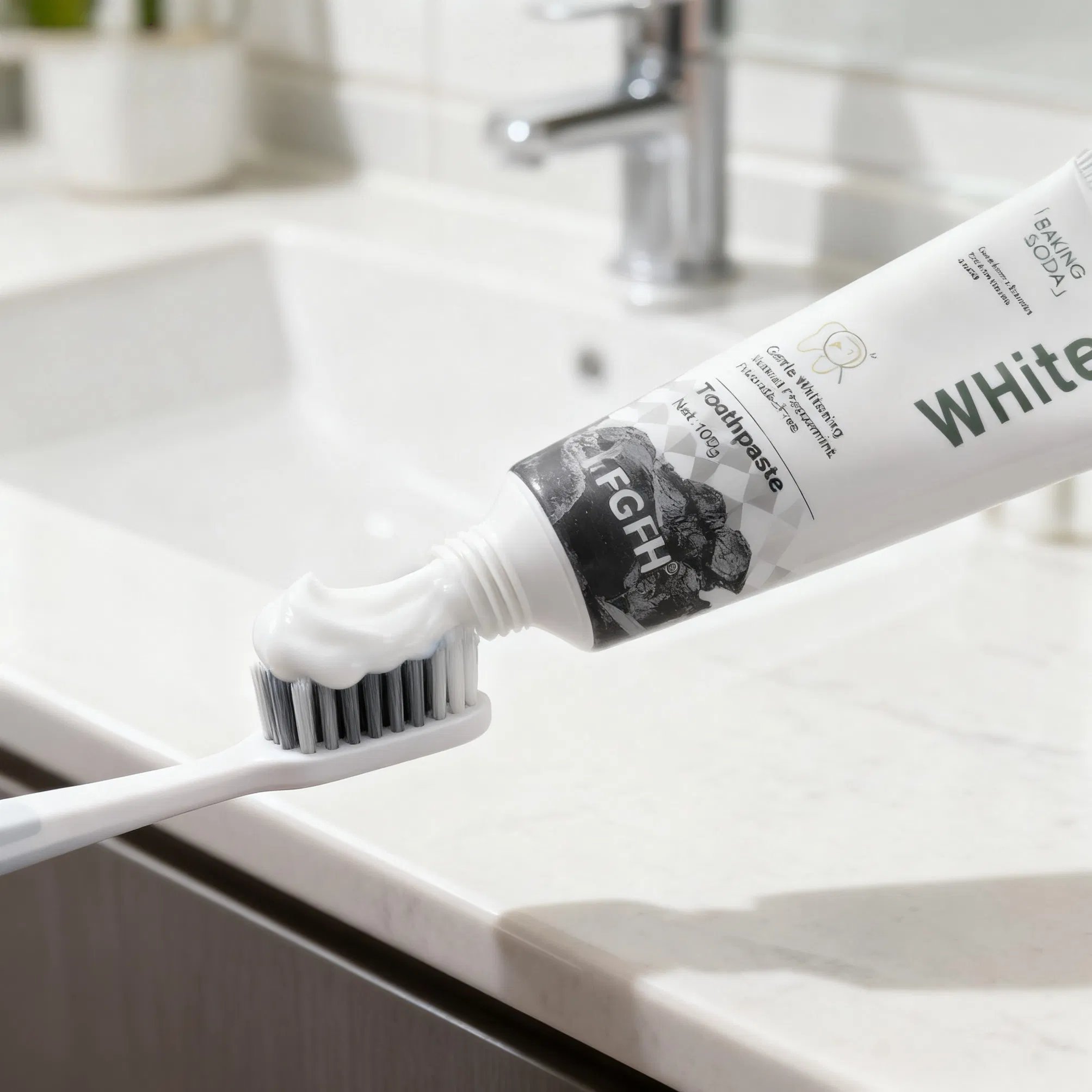 Отбеливающая зубная паста FGFH с содой, 100г