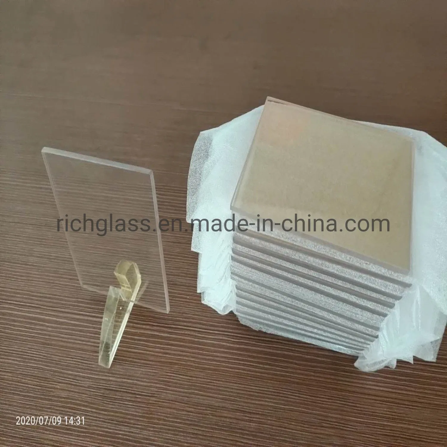 4mm Fireplace Door Glass Transparent White Black Cooker Tempered Ceramic Glass for Fireplace