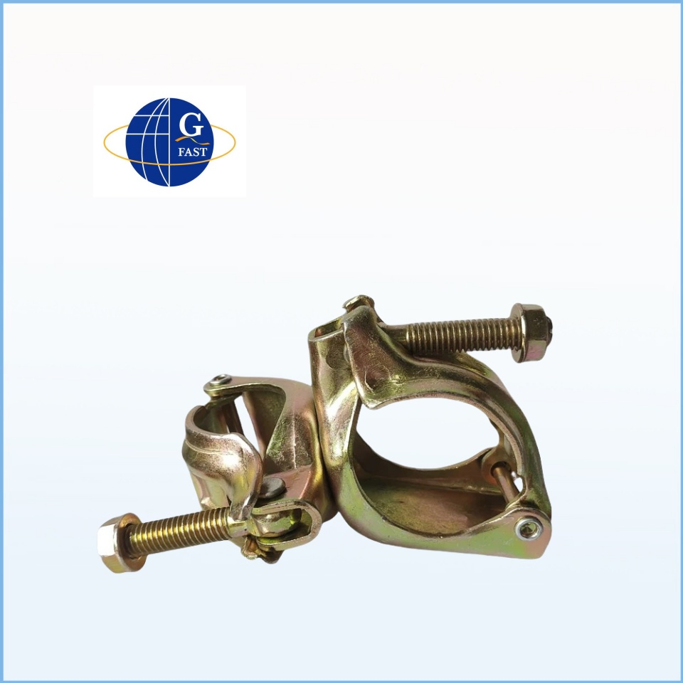 Scaffolding Swivel Clamp Zinc Plated Steel Scaffold Double Swivel Coupler
