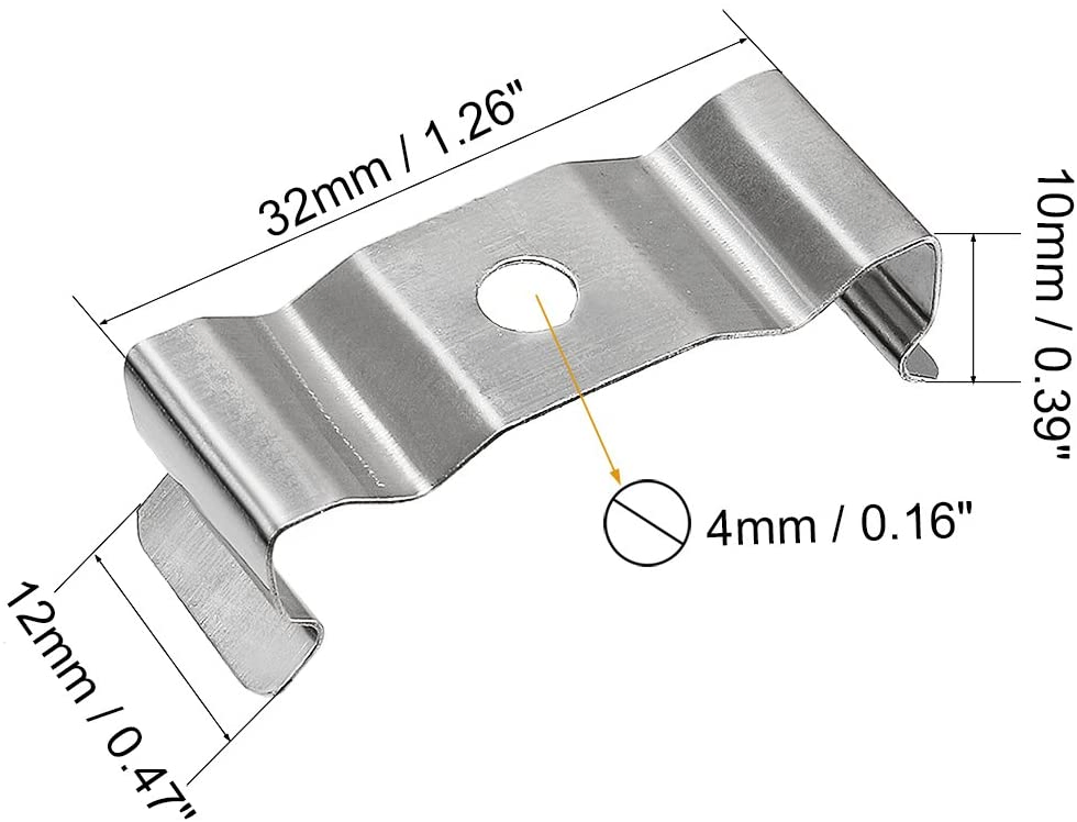 Made in China Hardware Automobile Machine Parts Custom Furniture Accessories Stainless Steel Pipe Clamp Light Wire Clamp