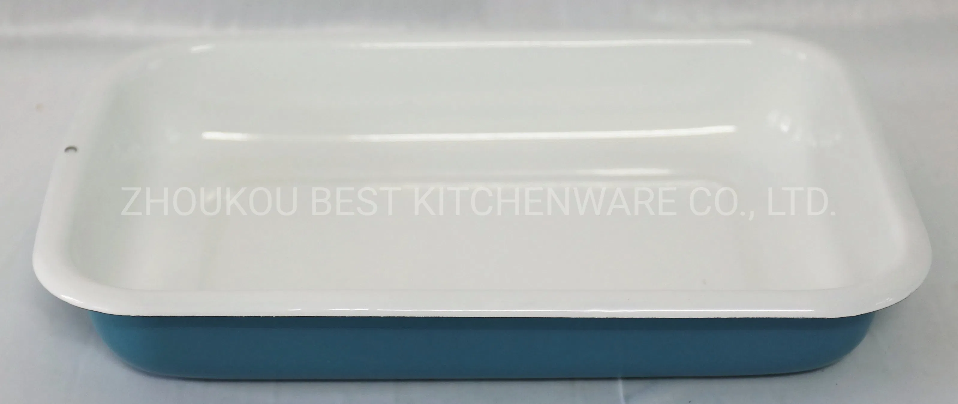 Wholesale Restaurant Food Serving Enamel Rectangular Tray