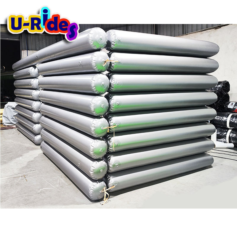 China Factory Silver Air Tight Inflatable Wall for Trade Show PVC Booth Tent for Event & Party Decoration with Hook