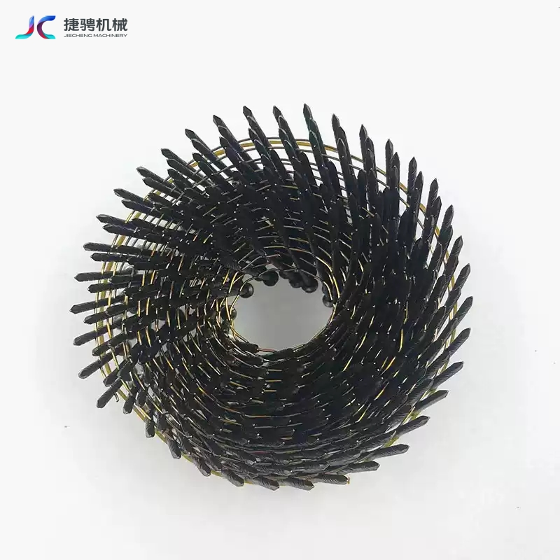 Premium Galvanized Threaded Coil Nails for Pneumatic Tools