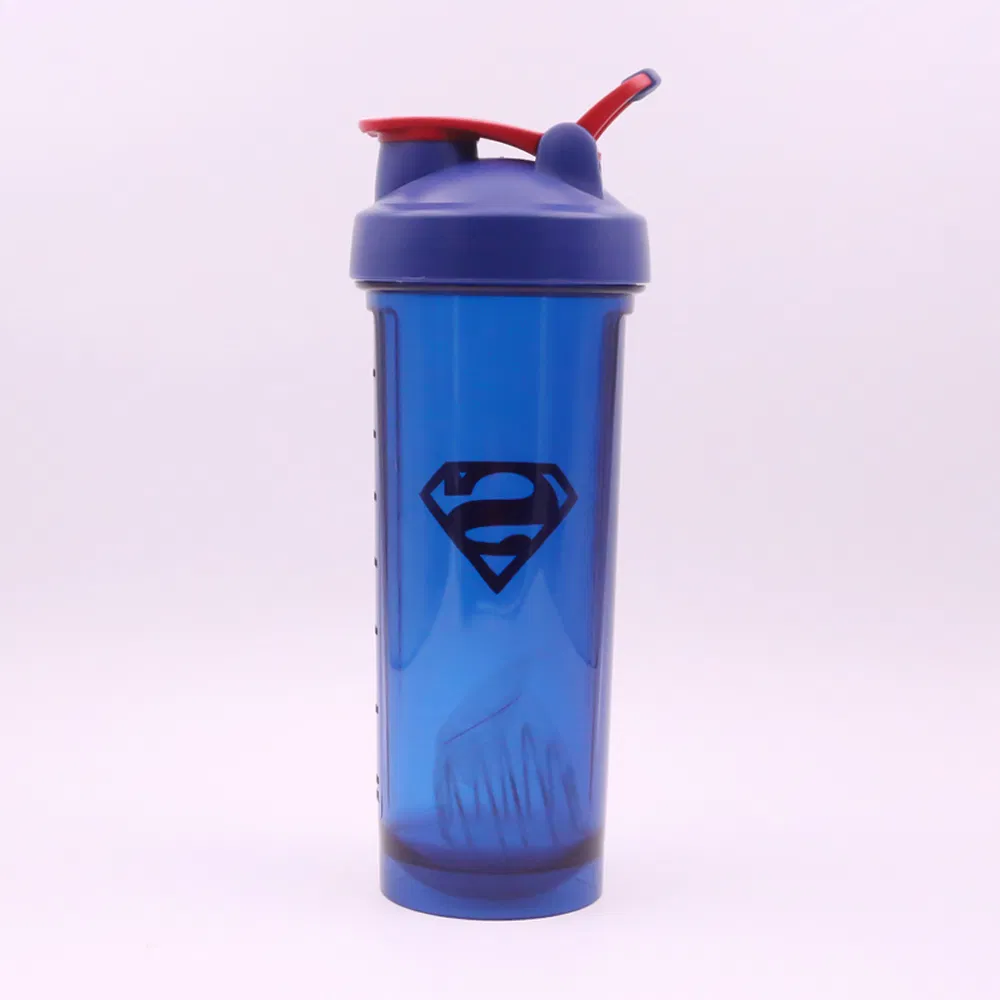 wholesale water bottle gym sports blender ball protein shaker bottle muscle fitness shaker cup