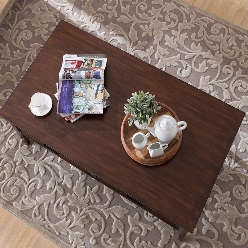 Журнальный столик деревянный для гостиной