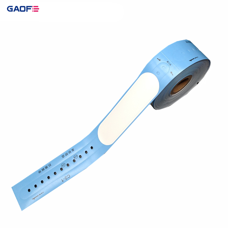 Hospital Thermal Patient Identity Medical Grade Nano Silica Gel PVC Printable Bands Adult Version Bracelet Wristbands for Infant