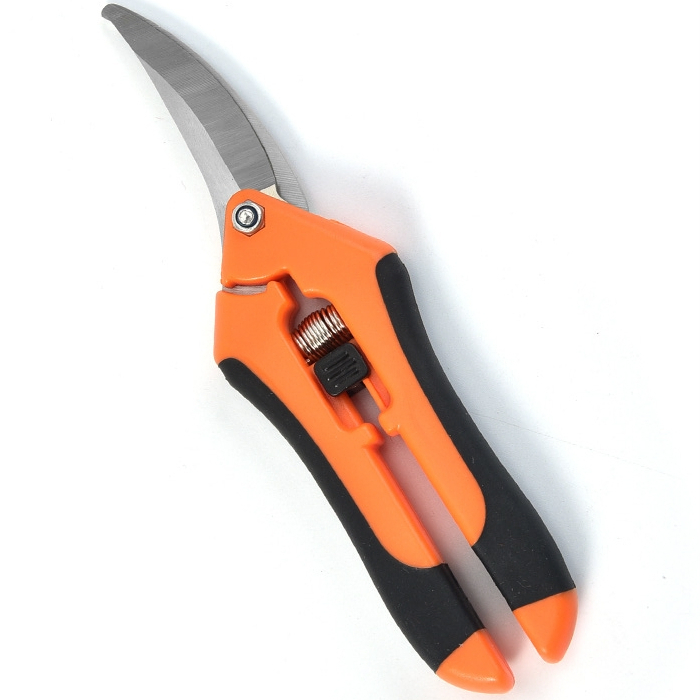 Hydroponic Heavy Duty Pruning Shears Stainless Steel Blade Gardening Pruning Scissors