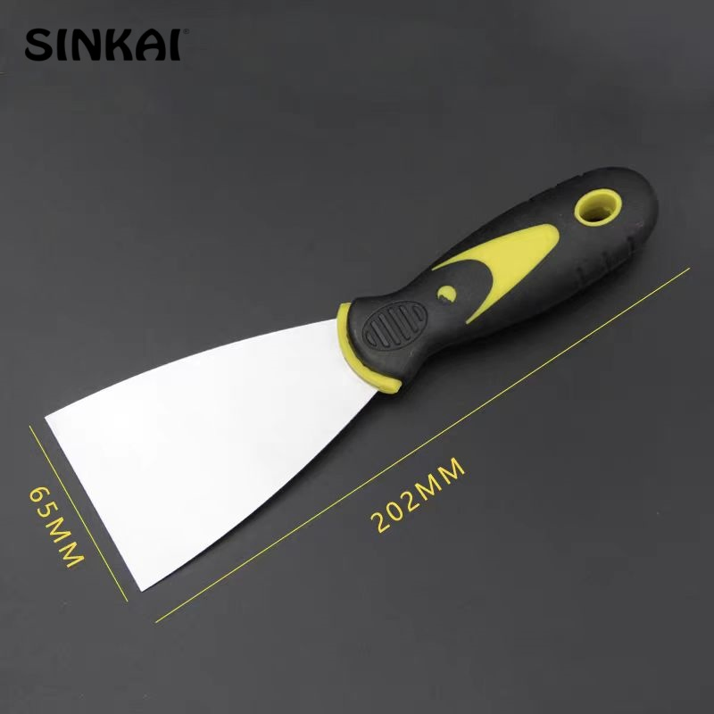 Spackle Knife Plaster Scraping Stainless Steel PRO Wallpaper Scraper Putty Knife