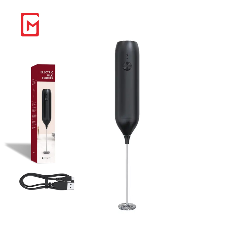 Handheld Coffee Frother Stainless Steel USB Rechargeable Electric Milk Frother