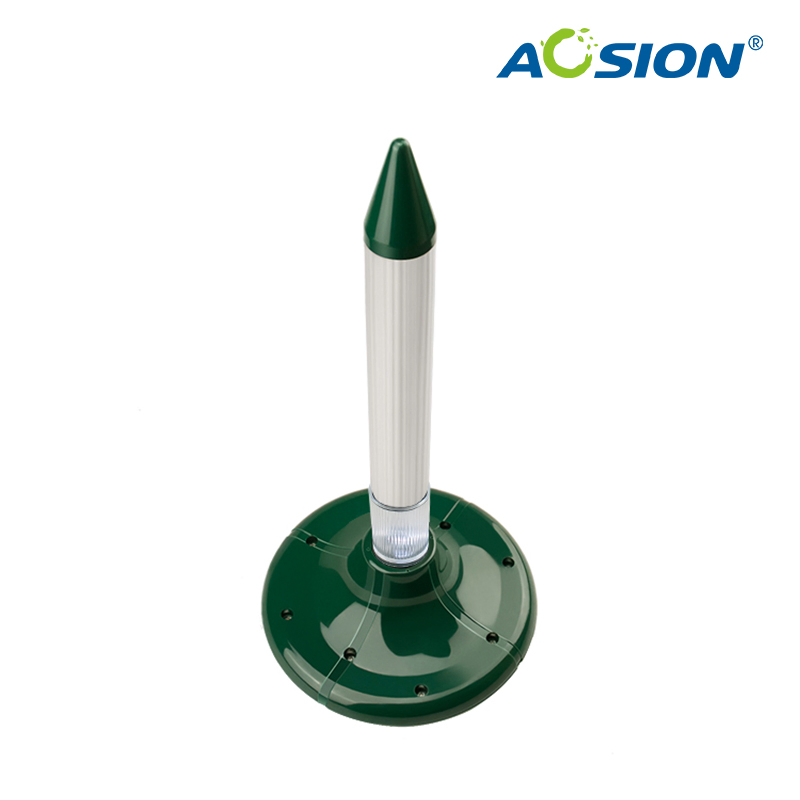 Pest Control Solar Mole Repeller with Garden Light and Customized Colorful Design