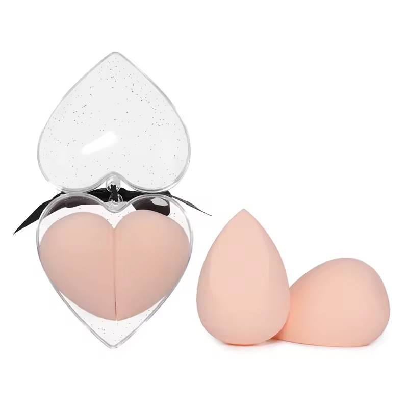 Ditong Heart Shaped Cosmetic Egg Puff