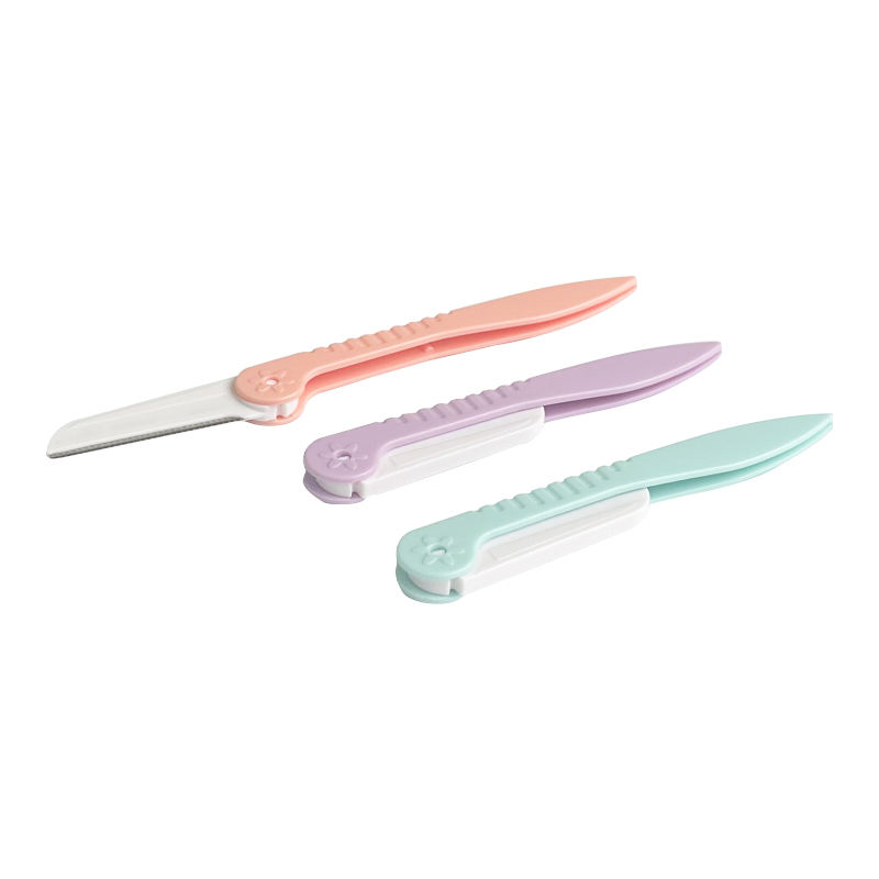 Hot Selling Eyebrow Razor Trimmer Sharp Face Blade Shaver Knife Eyebrow Razors