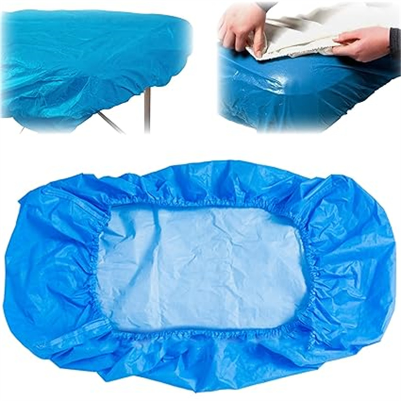 Disposable CPE Bedcover Elasticated Disposable Plastic Bedcover