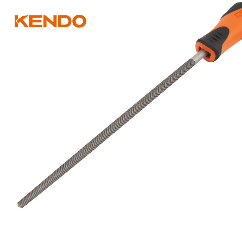 Напильник круглый стальной Kendo для высоколегированной стали
