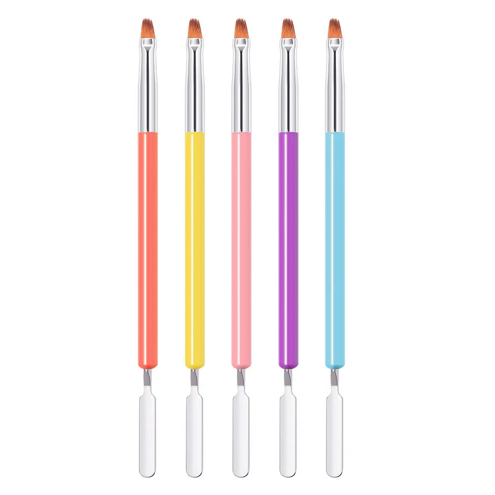 New Products Wholesale Double Head Multi Function Crystal Long Rods Nail Pen