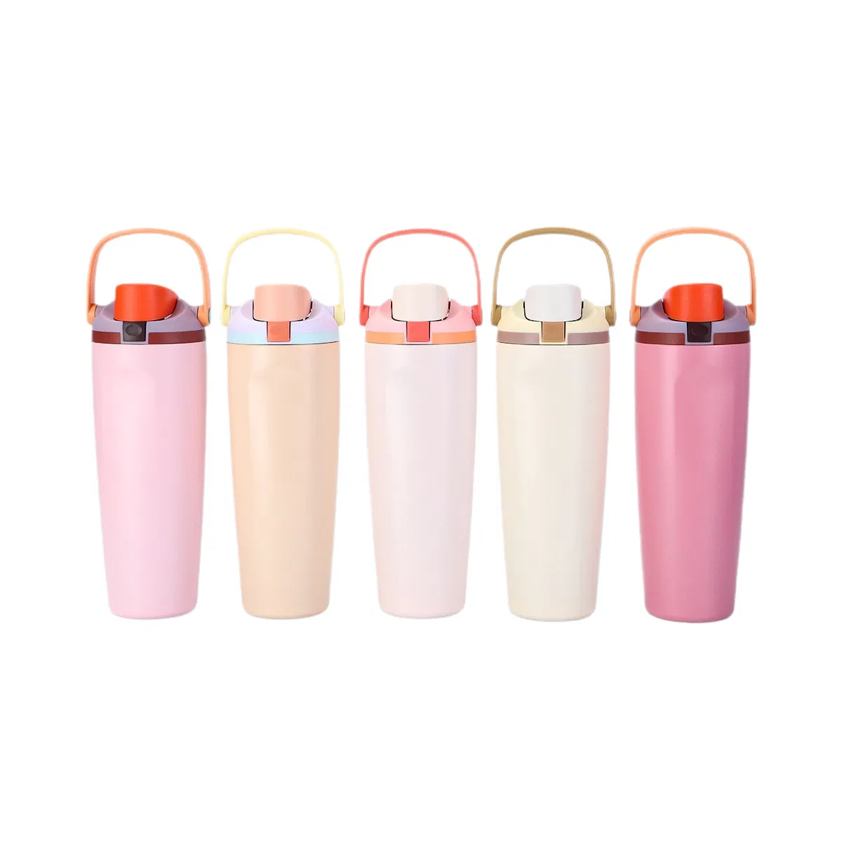 30oz Stainless Steel Outdoor Sports Thermal Coffee Tumbler Water Bottle with Handle