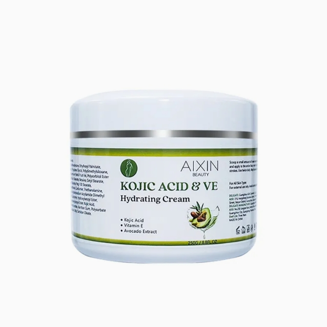 Beauty Cosmetics Skin Care Lightening Whitening Kojic Acid & Ve Hydrating Cream