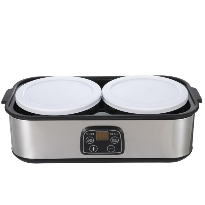 Two Cups Yogurt Maker Jam Ice Cream Machine, Pudding Breakfast Machine