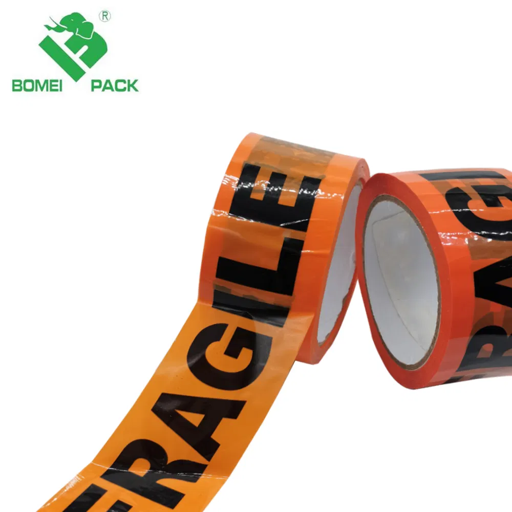 Fragile Printing BOPP Packing Sealing Tape for Warning
