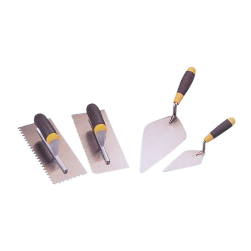 Carpentry Tools Drywall Tool Plaster Trowel with Rubber Handle