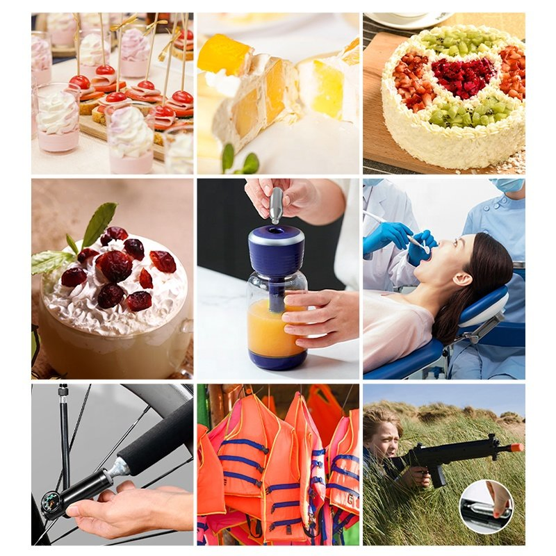 High-Quality 580g Nitrous Oxide Cartridges for Whipped Cream