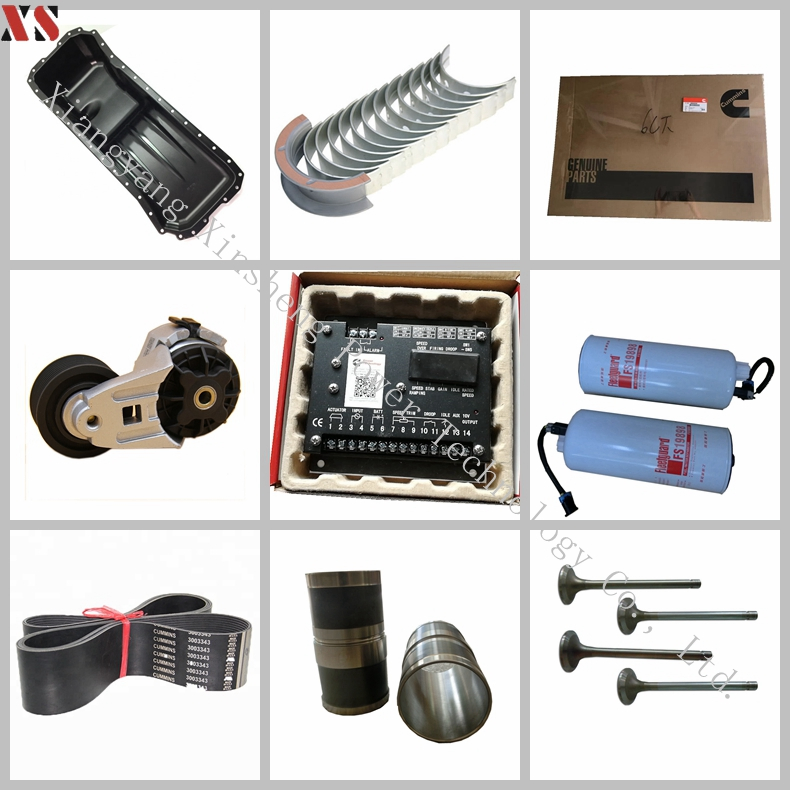 Запчасти для дизельного двигателя Cummins: блок цилиндров, поршни, коленвал