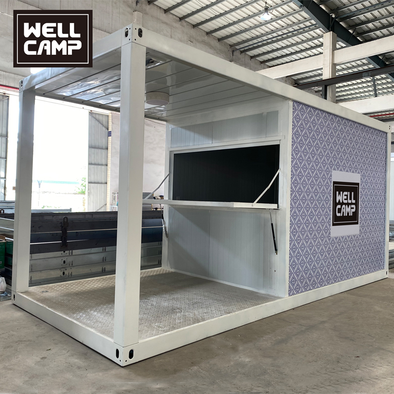 2022 Newest Mobile Portable Outdoor Prefab Container Coffee Restaurant Shop for Sales